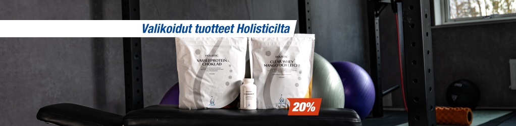 Valikoidut tuotteet Holisticilta 20 %